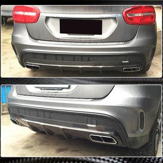 Difúzor zadného nárazníka (pre GLA45 AMG, karbón) fotografia 4