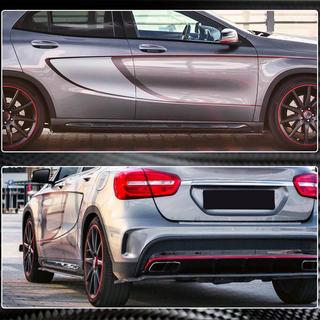 Bočné prahy (pre GLA45 AMG 2013-2016, karbón) fotografia 4
