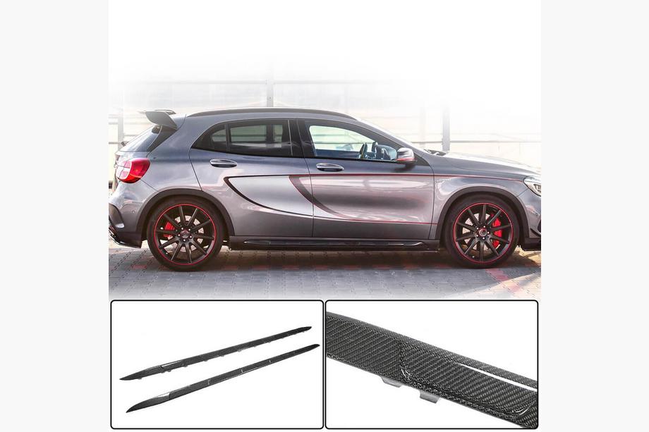 Mercedes GLA X156 2014–2019 Bočné prahy (pre GLA45 AMG 2013-2016, karbón) Image