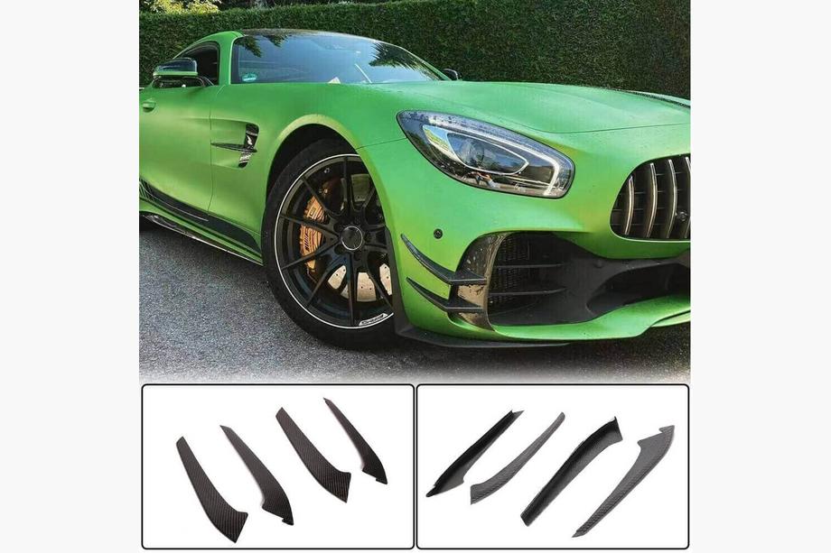 Mercedes AMG GT C190/R190 2014–2022 Kryty predného nárazníka V1 (pre GT R 2016-2019, Carbon) Image