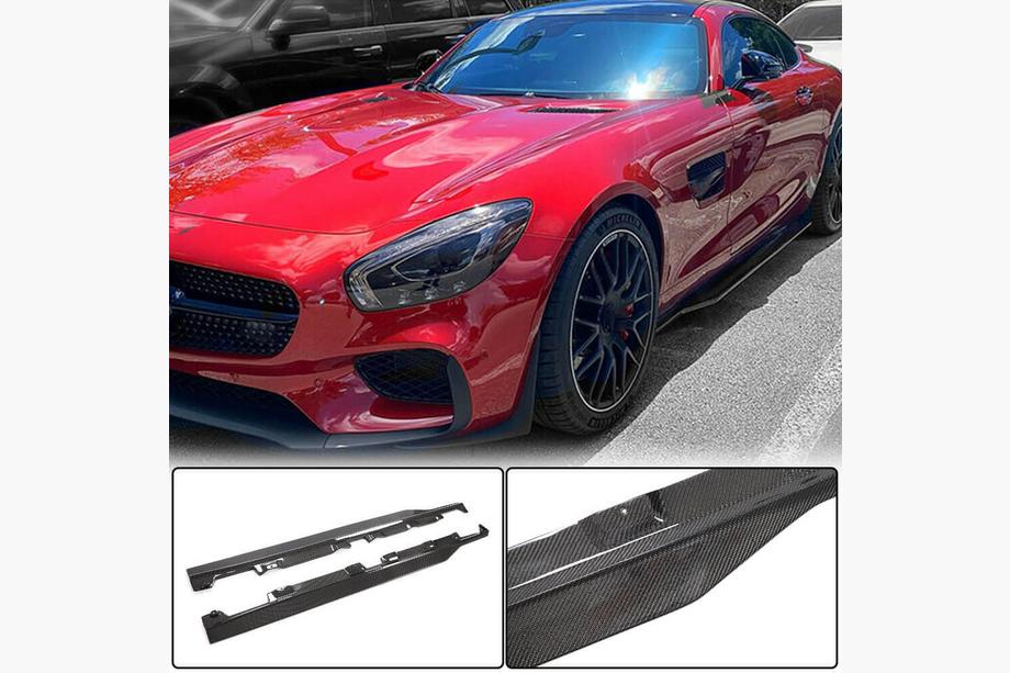 Mercedes AMG GT C190/R190 2014–2022 Bočné prahy (pre 2015-2017, karbón) Image