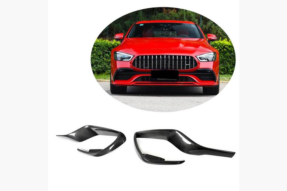 Mercedes AMG GT 4 X290 2018– Nástavce na predný nárazník (pre GT43/GT50/GT53 2018-2022, karbón) Image