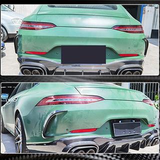 Kryty zadného nárazníka V2 (pre GT63 2018-2022, karbón) fotografia 4