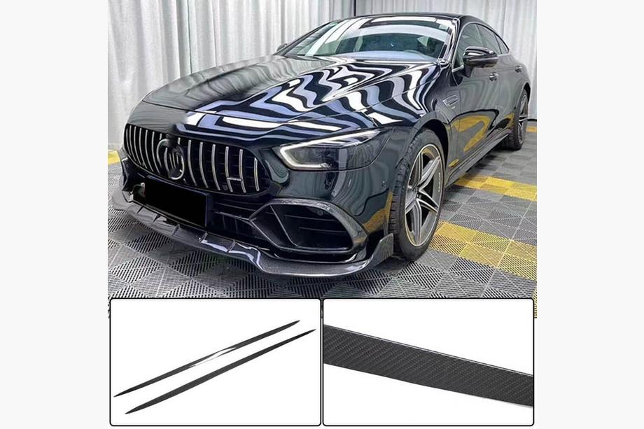 Mercedes AMG GT 4 X290 2018– Bočné prahy (pre GT53 2018-2022, suchý karbón) Image