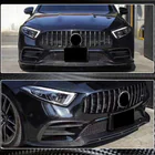 Mercedes CLS C257 2018– Karbonový lip na predný nárazník (pre AMG/AMG-Line 2018-2020) fotografia 4
