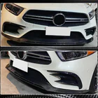 Mercedes CLS C257 2018– Karbonový lip na predný nárazník (pre AMG/AMG-Line 2018-2020) fotografia 5