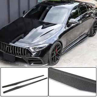 Bočné prahy V1 (pre AMG/AMG-Line 2018-2020, karbón) fotografia 1