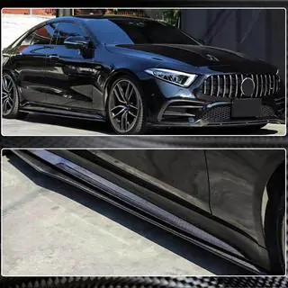 Bočné prahy V1 (pre AMG/AMG-Line 2018-2020, karbón) fotografia 4