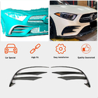 Mercedes CLS C257 2018– Kryty predného nárazníka (pre AMG-Line 2018-2020, karbón) fotografia 2