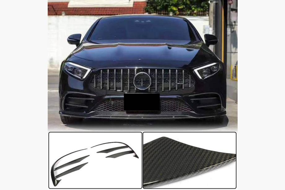 Mercedes CLS C257 2018– Kryty predného nárazníka (pre AMG-Line 2018-2020, karbón) Image