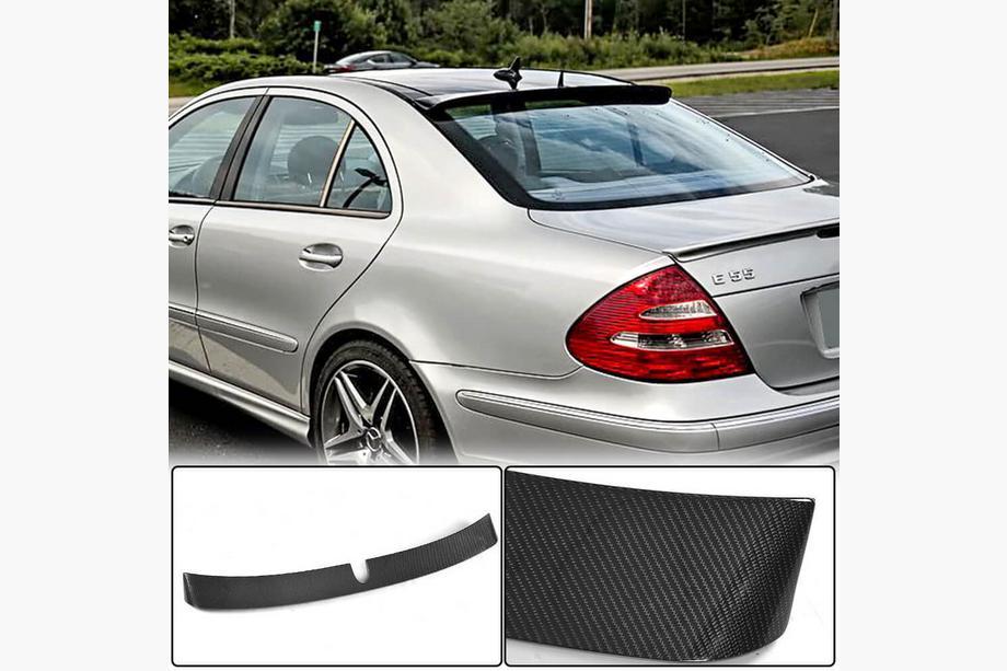 Mercedes E-class W211 2002–2009 Spojler na zadné sklo (2002-2006, karbón) Image