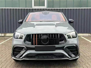 Mercedes GLE kupé C292 2015–2019 Karbonové lišty na predný nárazník (GLE63 AMG) fotografia 2