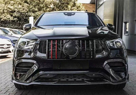 Mercedes GLE kupé C292 2015–2019 Karbonové lišty na predný nárazník (GLE63 AMG) fotografia 4