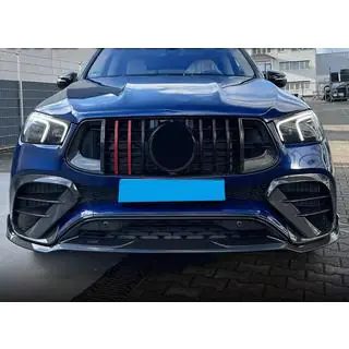 Mriežka chladiča Rocket Carbon (pre AMG-Line/GLE53/GLE63 2018-2023) fotografia 2
