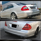 Mercedes E-class W211 2002–2009 Difúzor zadného nárazníka (pre E55 AMG 2003-2006, karbón) fotografia 4