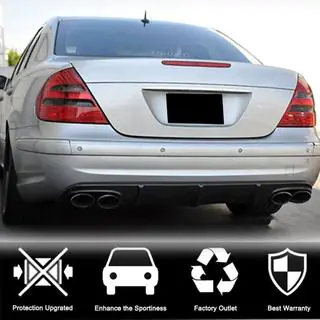 Difúzor zadného nárazníka (pre E55 AMG 2003-2006, karbón) fotografia 3
