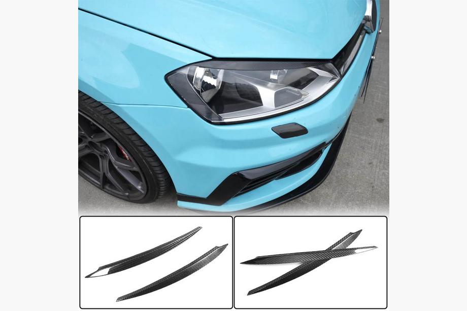 Volkswagen Golf 7/E-Golf 2012–2020 Riasy na svetlá (karbón) Image