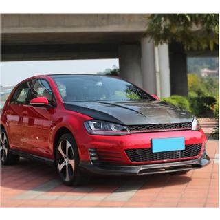 Lišta na predný nárazník Lip V1 (pre GTI HB 2012-2017, karbón) fotografia 3