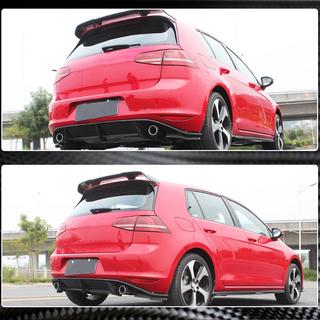 Difúzor zadného nárazníka V3 (pre Base/GTI HB 2012-2017, karbón) fotografia 3