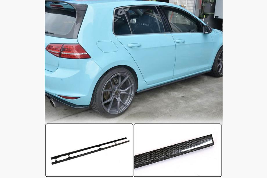 Volkswagen Golf 7/E-Golf 2012–2020 Bočné prahy (pre R/R-line 2017-2020, karbón) Fotografia 1