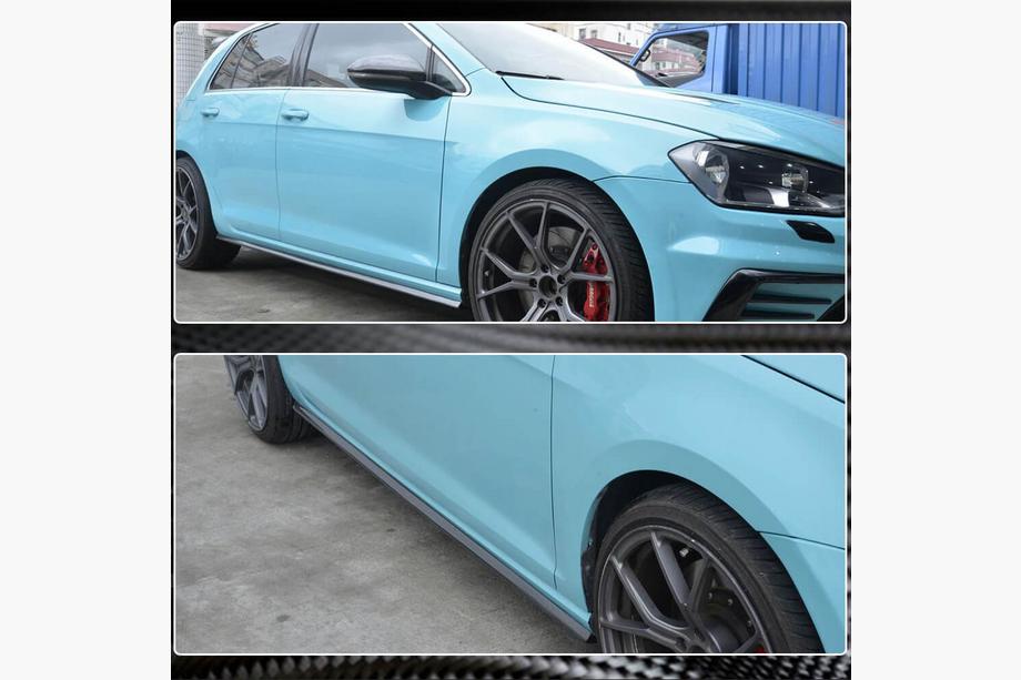 Volkswagen Golf 7/E-Golf 2012–2020 Bočné prahy (pre R/R-line 2017-2020, karbón) Fotografia 4