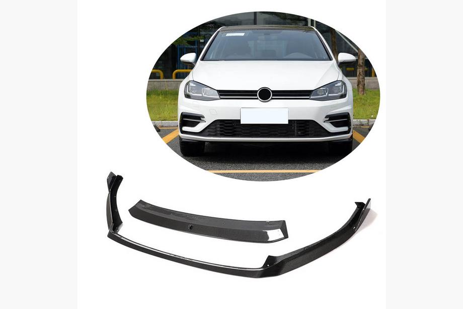 Volkswagen Golf 7/E-Golf 2012–2020 Predný nárazníkový lip V2 (pre R/R-Line 2017-2020, karbón) Image