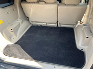 Toyota Land Cruiser Prado 120 2002–2009 Textilná vanička do kufra Premium – čierna (5 alebo 7 miest) fotografia 1