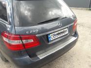 Mercedes E-class W212 2009–2016 Ochranná lišta zadného nárazníka OmsaLine (2009-2013, SW, nerez) fotografia 2