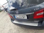Mercedes E-class W212 2009–2016 Ochranná lišta zadného nárazníka OmsaLine (2009-2013, SW, nerez) fotografia 3