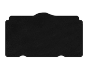 Toyota Yaris 2006–2011 Textilná rohož do kufra Premium (HB, 5-dverový, čierna) fotografia 1