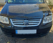 Volkswagen Touran 2003–2010 Lišty na masku (6 ks, nerez) Rok 2003–2006 fotografia 1
