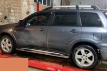 Mitsubishi Outlander 2001–2006 Bočné rúrky (2 ks, nerez) fotografia 4