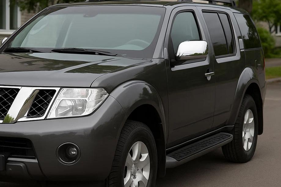 Nissan Pathfinder R51 2005–2014 Chromové kryty spätných zrkadiel (2 ks, nerez) Image