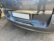 Opel Astra H 2004–2013 Ochranná lišta na zadný nárazník OmsaLine lesklá (SW, nerez) fotografia 5