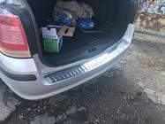 Opel Astra H 2004–2013 Ochranná lišta na zadný nárazník OmsaLine lesklá (SW, nerez) fotografia 6