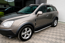 Opel Antara 2006–2017 Bočné nášľapy Fullmond (2 ks, hliník) fotografia 1