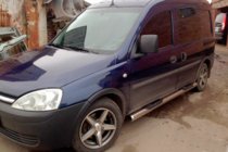 Opel Combo 2002–2012 Bočné trubky (2 ks, nerez) fotografia 2