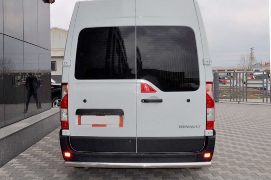 Opel Movano 2010–2021 Zadný ochranný oblúk (nerez) Image