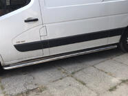 Renault Master 2011–2023 Prémiové bočné nášľapy (2 ks, nerez) 60 mm, krátky rázvor fotografia 3