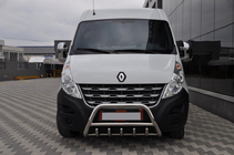 Nissan NV400 2010–2024 Predný ochranný rám WT003 (nerez) fotografia 1