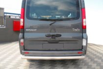 Opel Vivaro 2001–2015 Zadný ochranný oblúk AK002 (nerez) fotografia 3