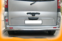 Renault Trafic 2001–2015 Zadný ochranný oblúk AK002 (nerez) fotografia 4