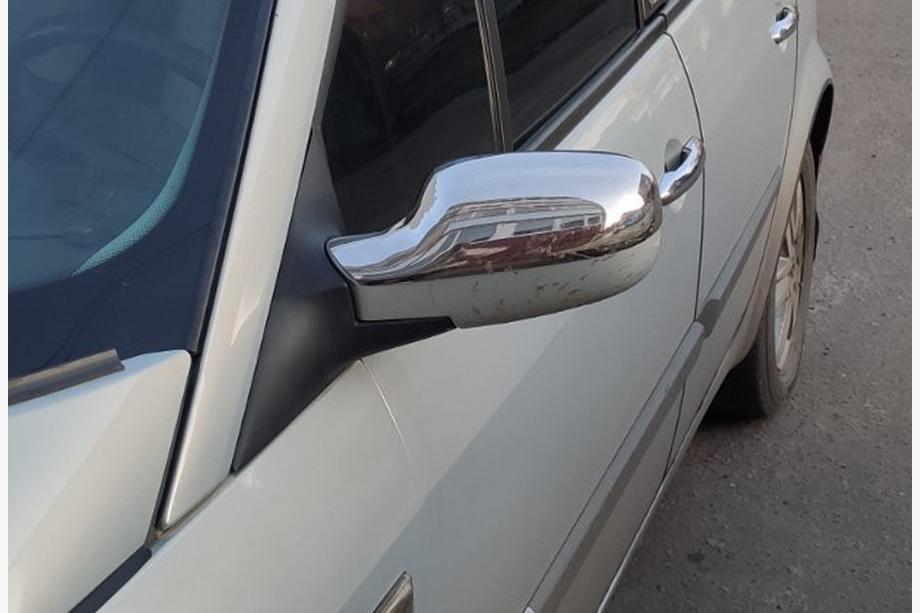Renault Megane II 2004–2009 Nerezové chrómové kryty spätných zrkadiel (2 ks) Image