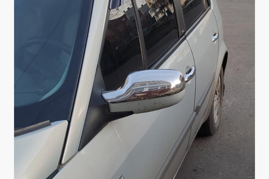 Renault Scenic/Grand 2003–2009 Nerezové chrómové kryty spätných zrkadiel (2 ks) Image