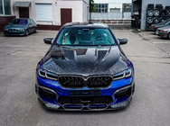 BMW 5. rad G30/G31 2017–2023 Kapota (F90-style, kovaný karbón) fotografia 1