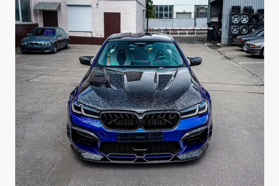 BMW 5. rad G30/G31 2017–2023 Kapota (F90-style, kovaný karbón) Image