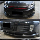 Volkswagen Golf 6 2008–2014 Predný nárazníkový lip Lip V2 (pre GTI HB 2010-2013, karbón) fotografia 4