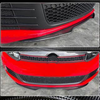 Predný splitter Lip V4 (pre GTI HB 2010-2013, karbón) fotografia 3