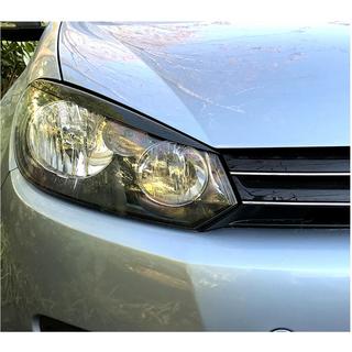 Obočie na svetlá (pre HB 2010-2013, carbon) Volkswagen Golf 6 2008–2014 fotografia 3