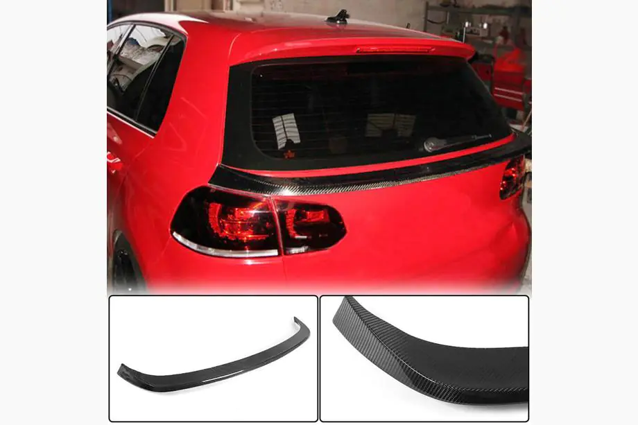 Volkswagen Golf 6 2008–2014 Spodný spojler (pre GTI/R HB 2010-2013, carbon) Image